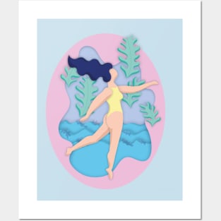 Be can be Mermaid Posters and Art